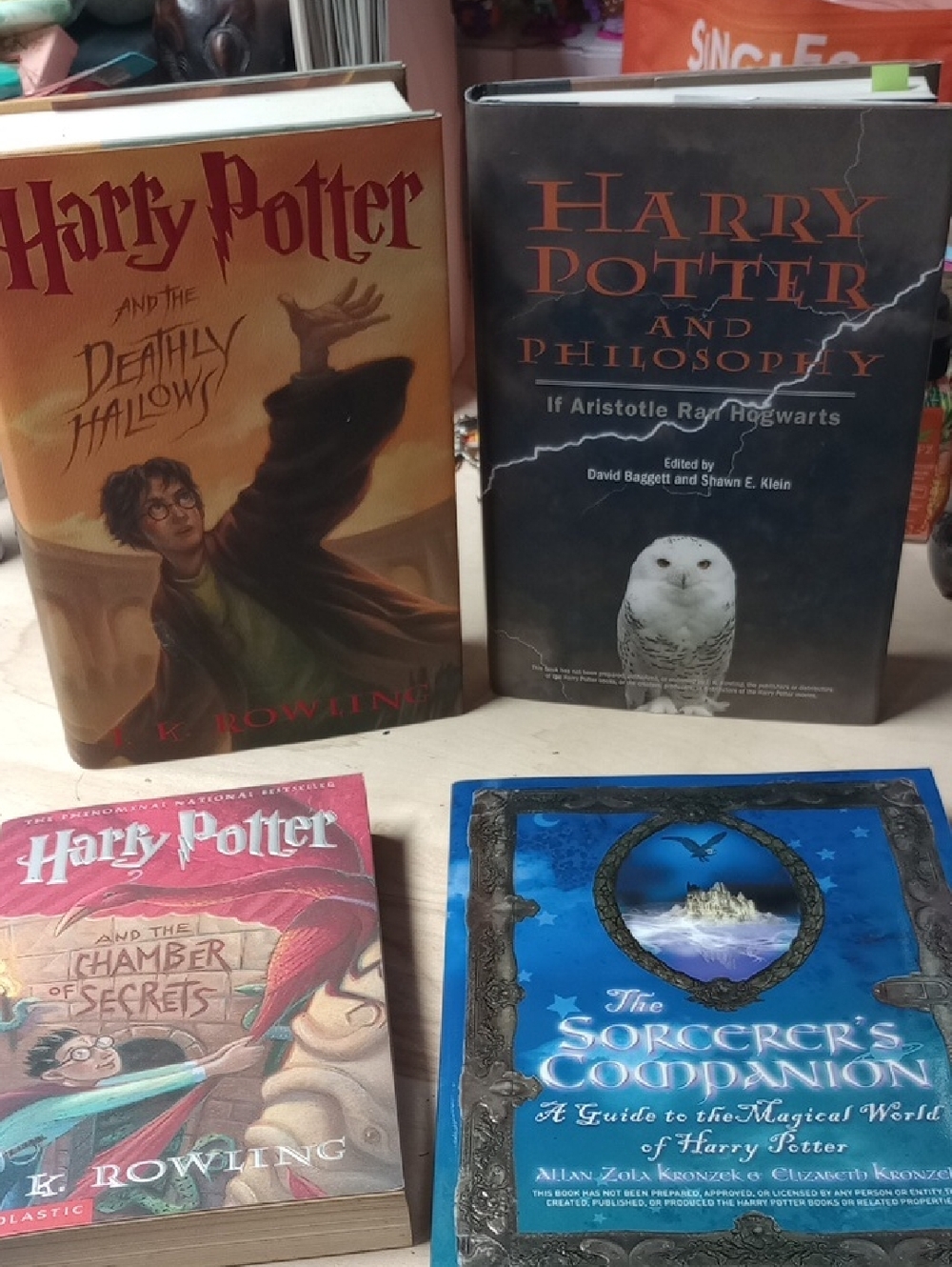 Harry Potter Book Set - Assorted Covers (Blue, Red, Black)